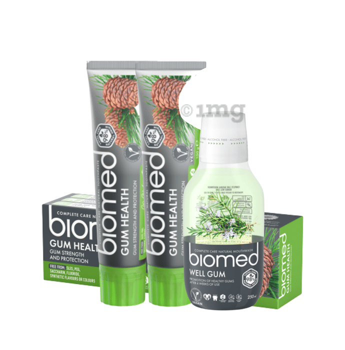 Biomed Complete Care Natural Toothpaste (100gm Each) Gum Health Buy 2 ...