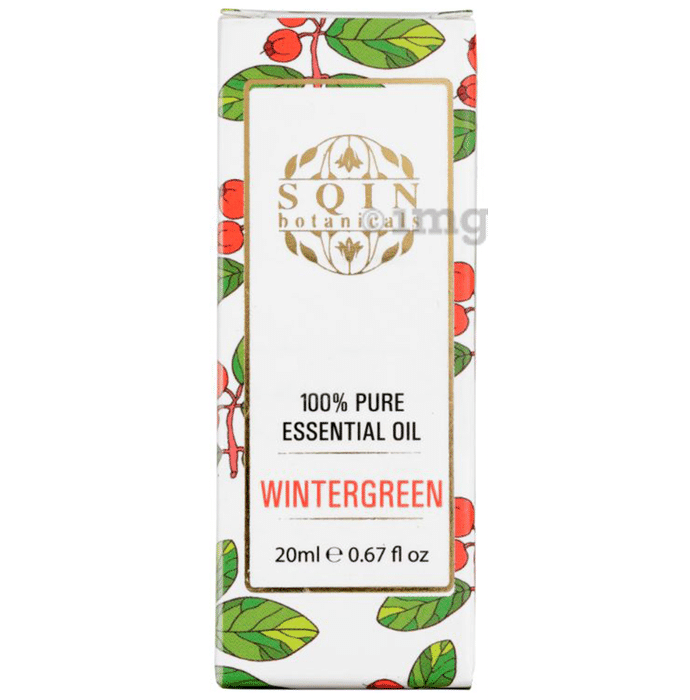 Sqin Botanicals 100% Pure Essential Oil Wintergreen