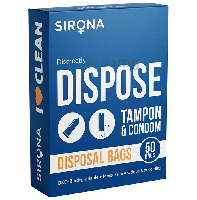 Sirona Tampon & Condom Disposal Bag