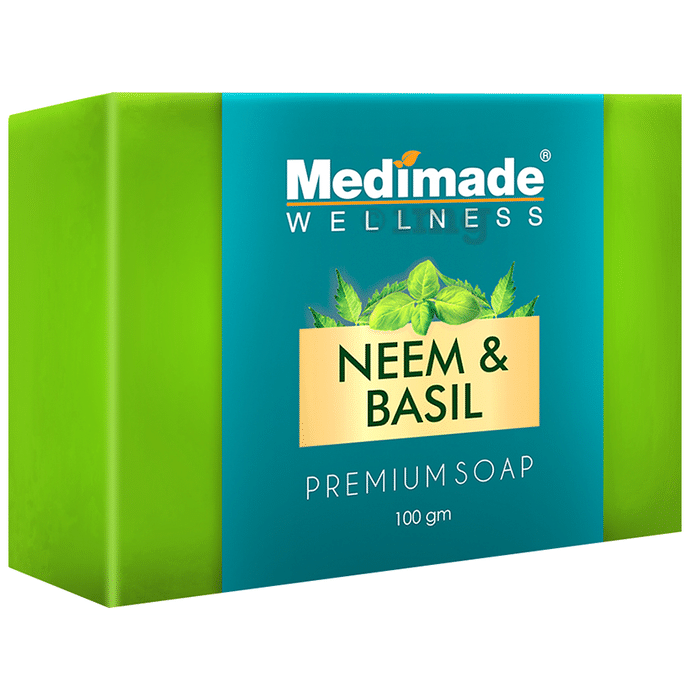Medimade Wellness Neem & Basil Premium Soap