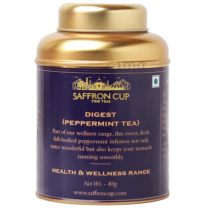 Saffron Cup Digest Peppermint Tea