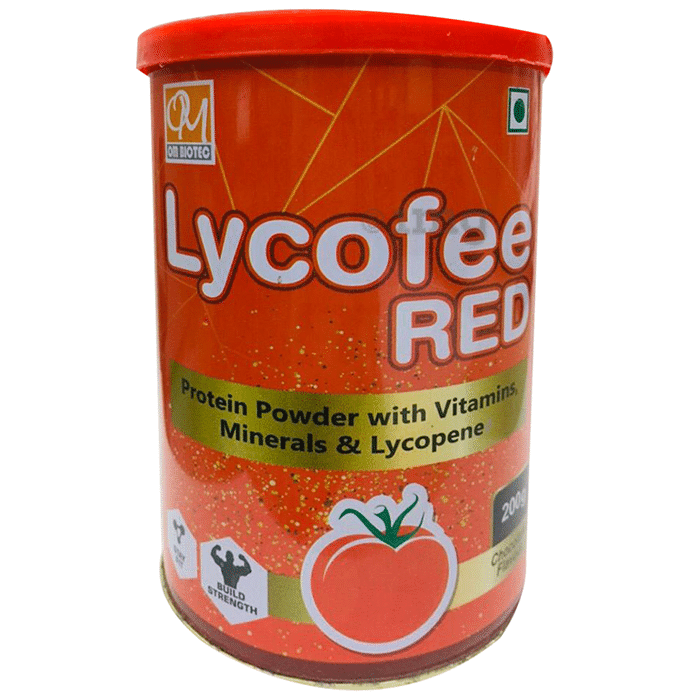 Om Biotec Lycofee Red Protein Powder Chocolate