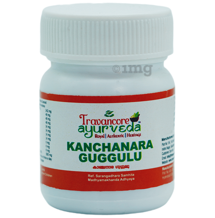 Travancore Ayurveda Kanchanara Guggulu Tablet