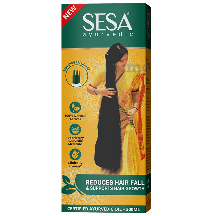 Sesa Ayurvedic Hair Oil | Reduces Hair Fall & Supports Hair Growth