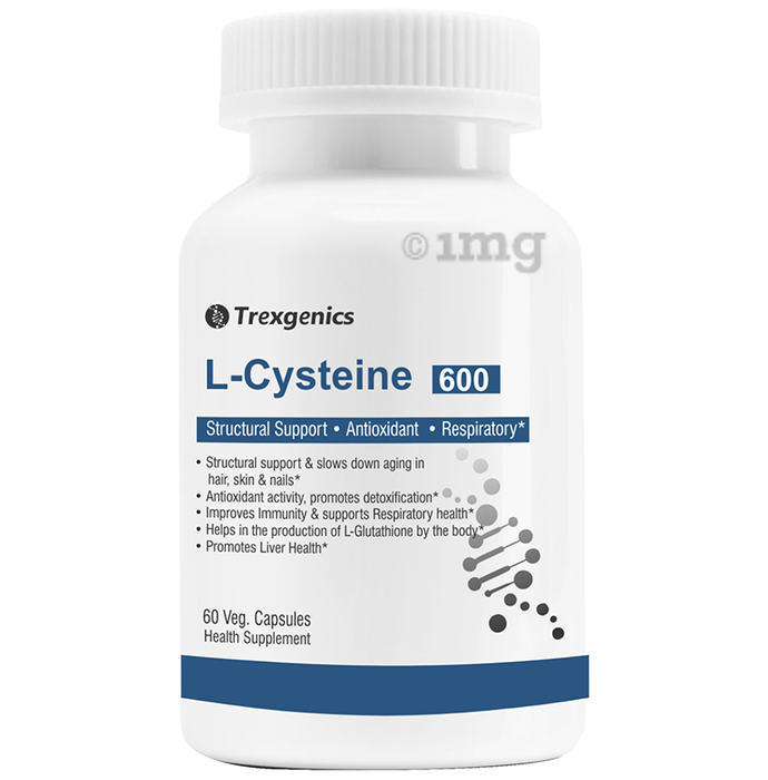 Trexgenics L-Cysteine 600mg Veg. Capsules