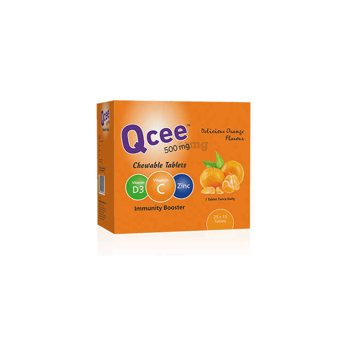 Qcee 500mg Chewable Tablet