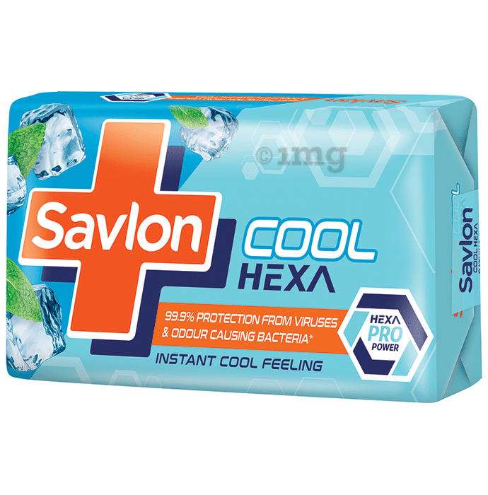 Savlon Cool Hexa Bathing Bar (75gm Each) Buy 3 Get 1 Free