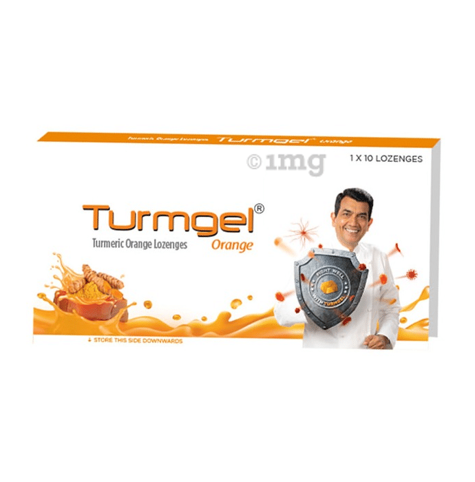 Turmgel Turmeric Lozenges Orange