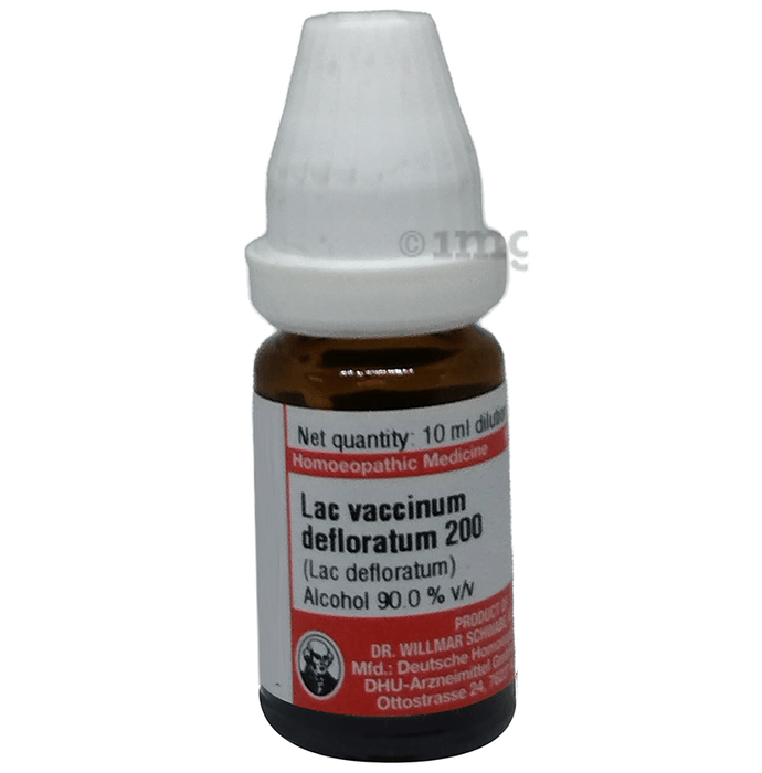 Dr Willmar Schwabe Germany Lac Vaccinum Defloratum Dilution 200