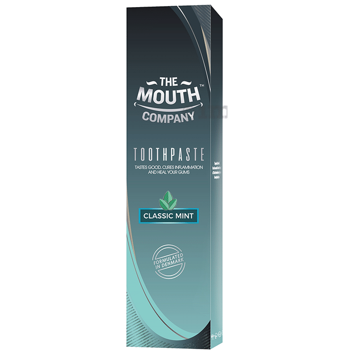 The Mouth Company Classic Mint Toothpaste (50gm Each)