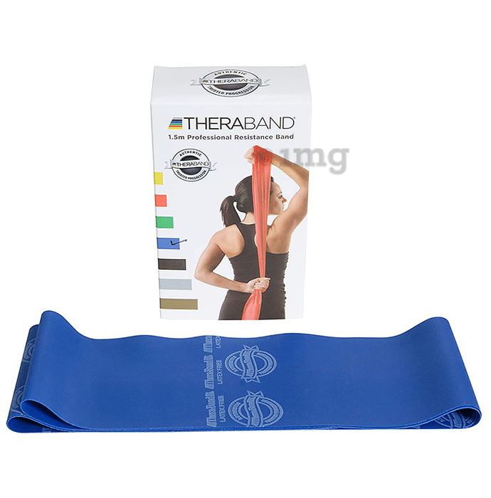 Theraband 1.5m Professional Resistance Band Blue