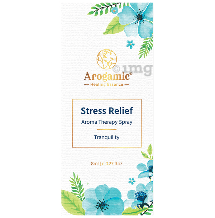 Arogamic Stress Relief Aroma Therapy Spray (8ml Each)