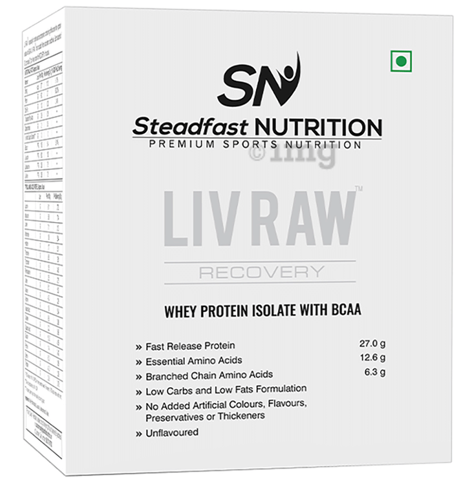 Steadfast Nutrition Liv Raw Recovery Sachet (30gm Each) Unflavored