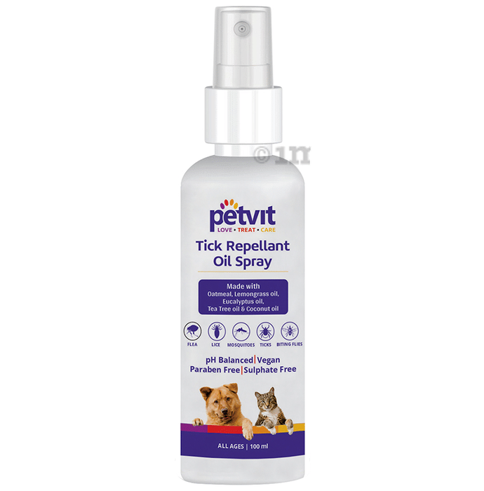 Petvit Tick Repellant Oil Spray