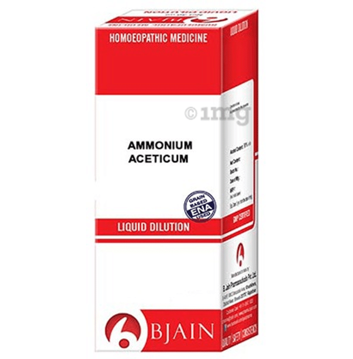 Bjain Ammonium Aceticum Dilution 1000 CH