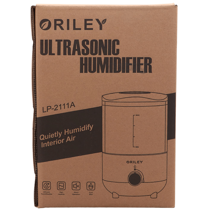 Oriley 2111A Ultrasonic Cool Mist Humidifier Transparent Pink