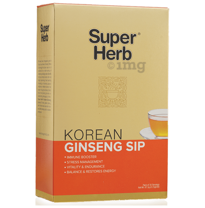 Super Herb Korean Ginseng Sip (2.25gm Each)