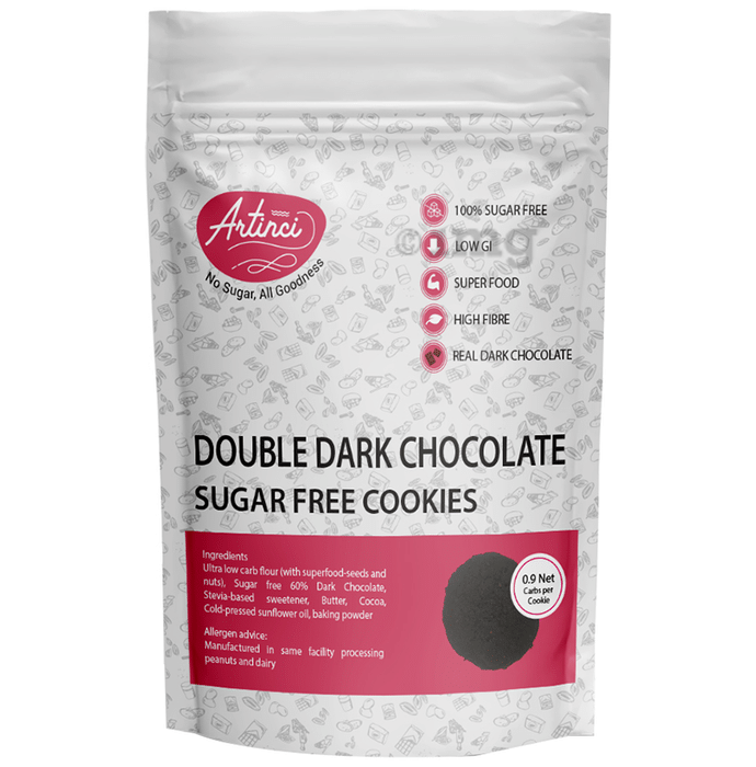 Artinci Double Dark Chocolate Sugar Free Cookie