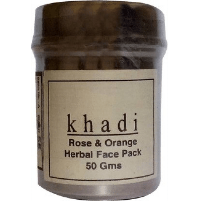 Khadi Herbal Rose & Orange Face Pack