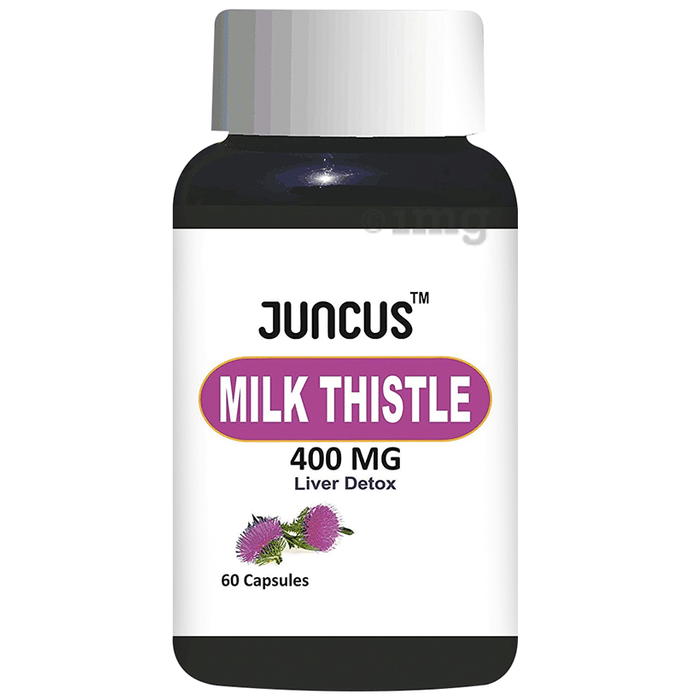 Juncus Milk Thistle 400mg Capsule
