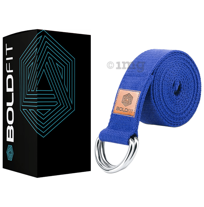 Boldfit Yoga Belt Blue