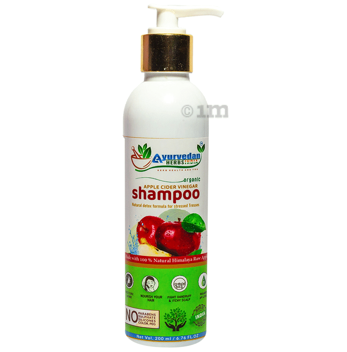 Ayurvedan Herbs India Apple Cider Vinegar Shampoo