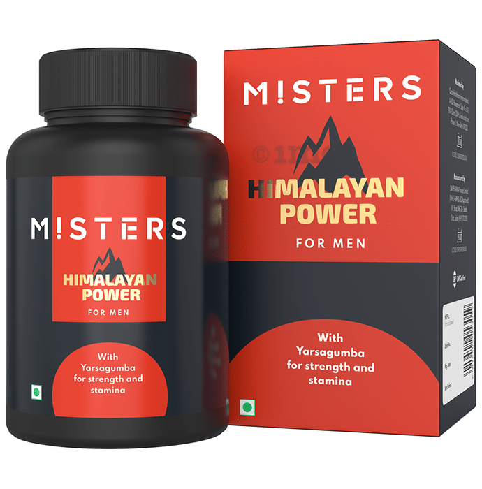 Misters Himalayan Power for Men Veg Capsule