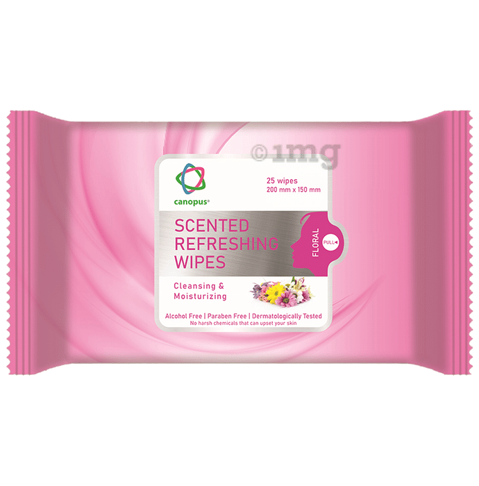 Canopus Scented Refreshing Wipes Floral