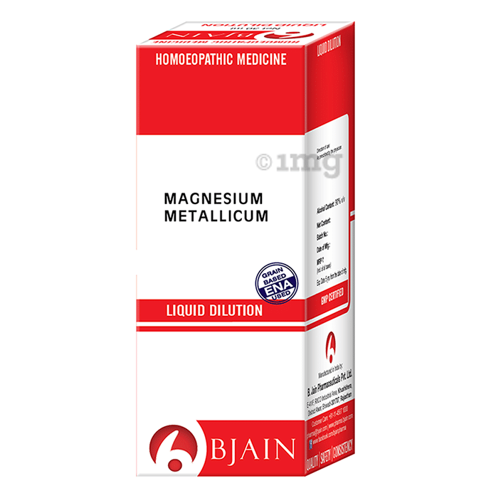 Bjain Magnesium Metallicum Dilution 10M CH