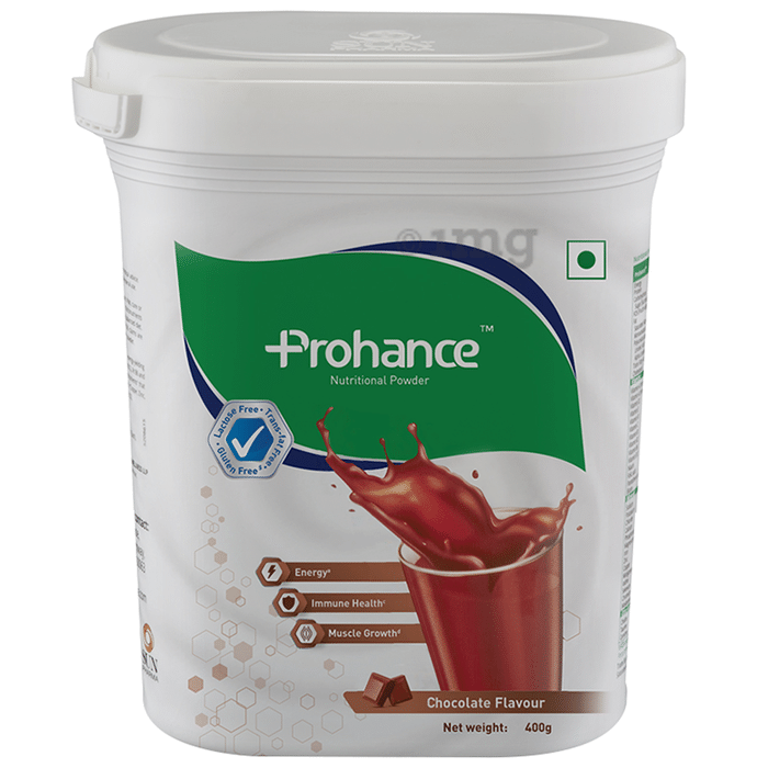 Prohance Complete Drink for Energy, Muscle Growth & Immunity | Flavour Powder Chocolate