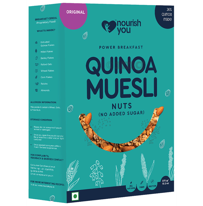 Nourish You Quinoa Muesli - No added Sugar
