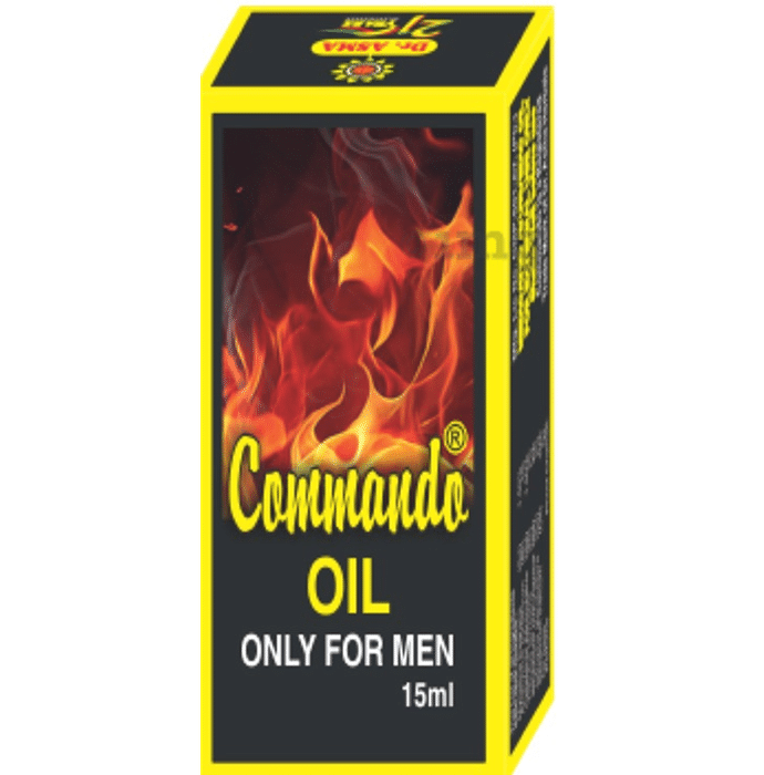 Dr. Asma Commando Oil Only for Men (15ml Each)
