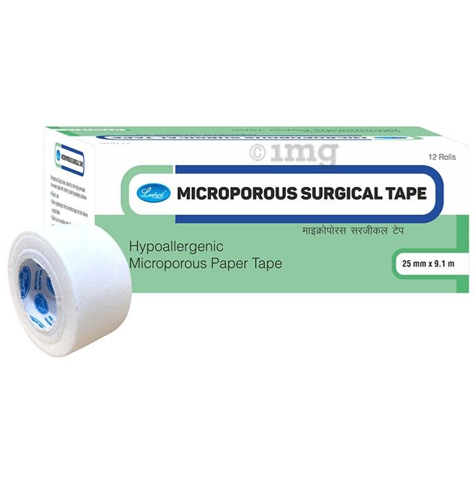 Leeford Microporus Surgical Tape 25mm x 9.1m