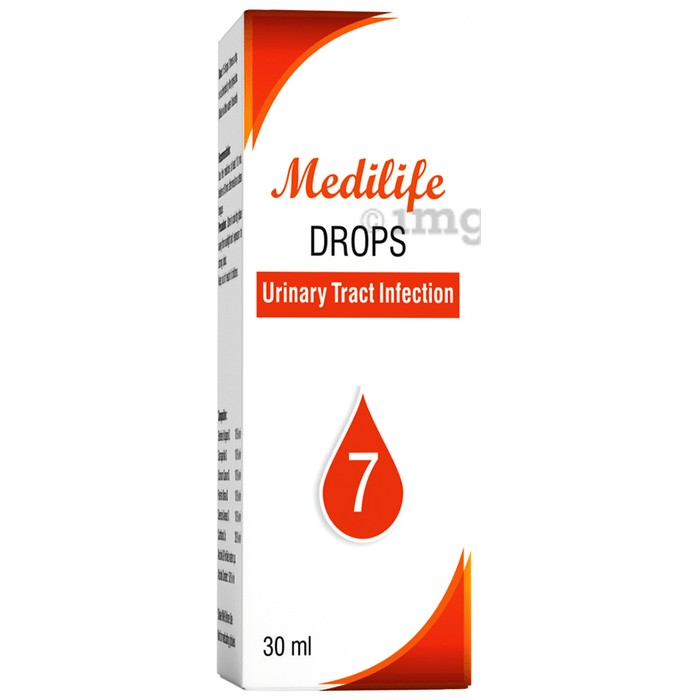 Medilife No 7 Urinary Tract Infection Drop (30ml Each)