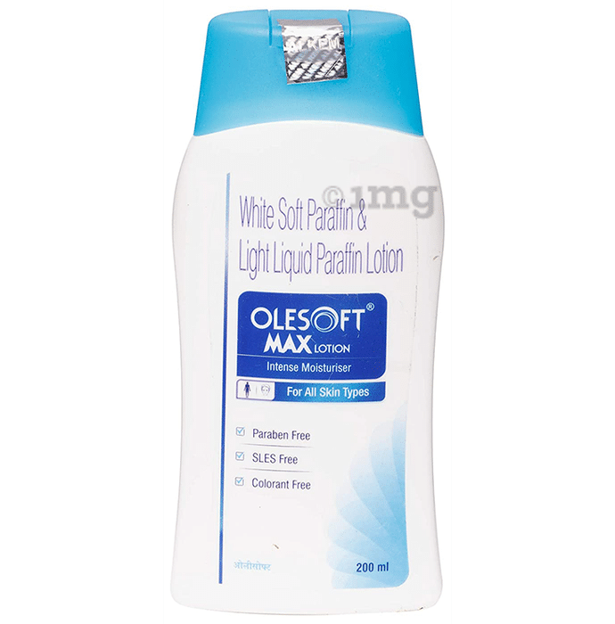 Olesoft Max Intense Moisturiser Lotion with Soft Paraffin & Light Liquid Paraffin | For All Skin Types