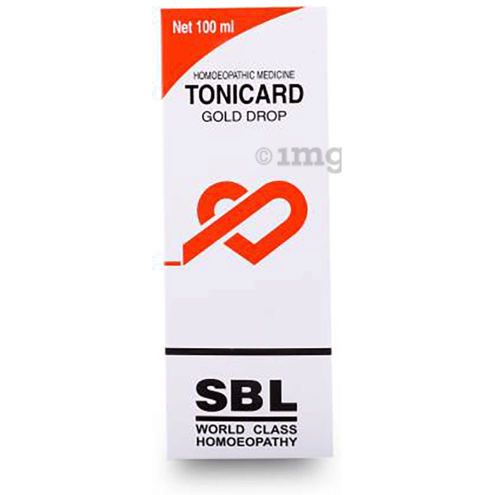 SBL Tonicard Gold Drop Homeopathic Medicine