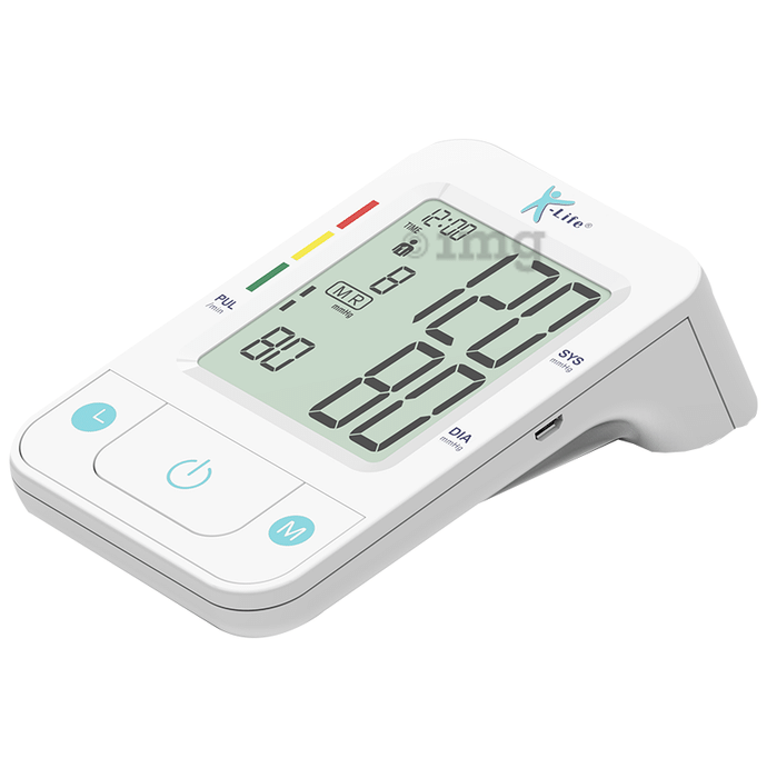 K-Life BPM 107 Fully Automatic Digital Blood Pressure Monitor Upper Arm Type White