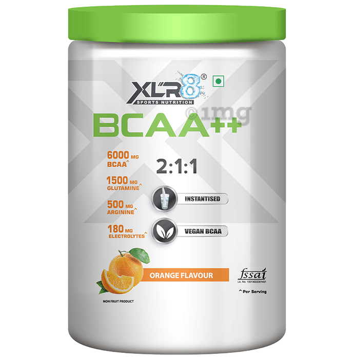 XLR8 Sports Nutrition BCAA++ 2:1:1 Powder Orange