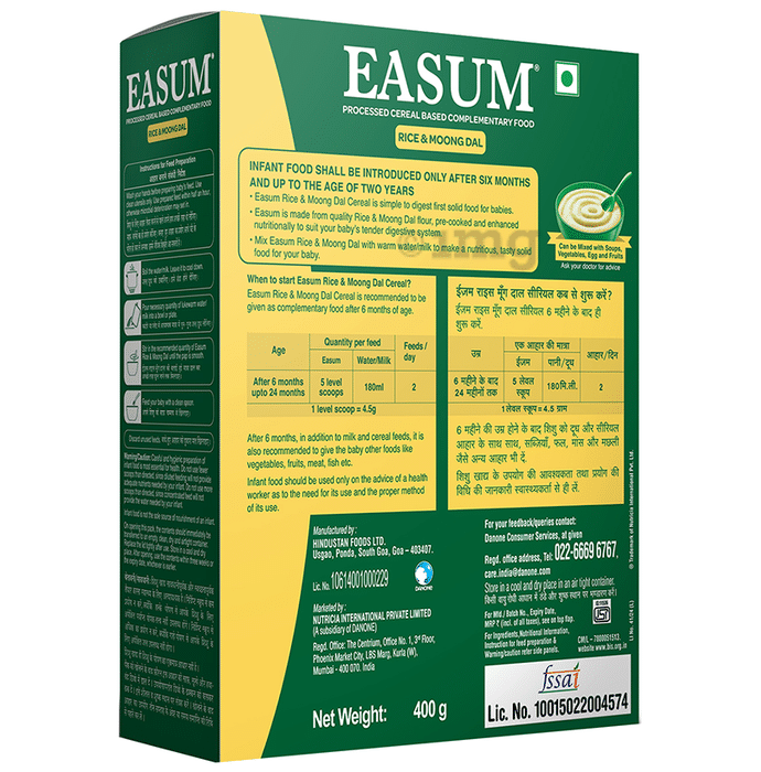 Easum baby cereal online on sale