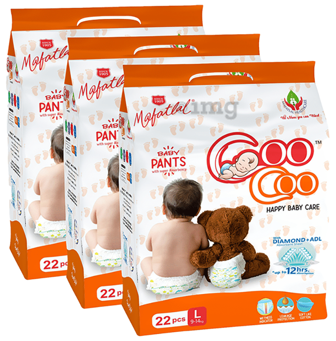 Mafatlal Coo Coo Baby Pants (22 Each) Large