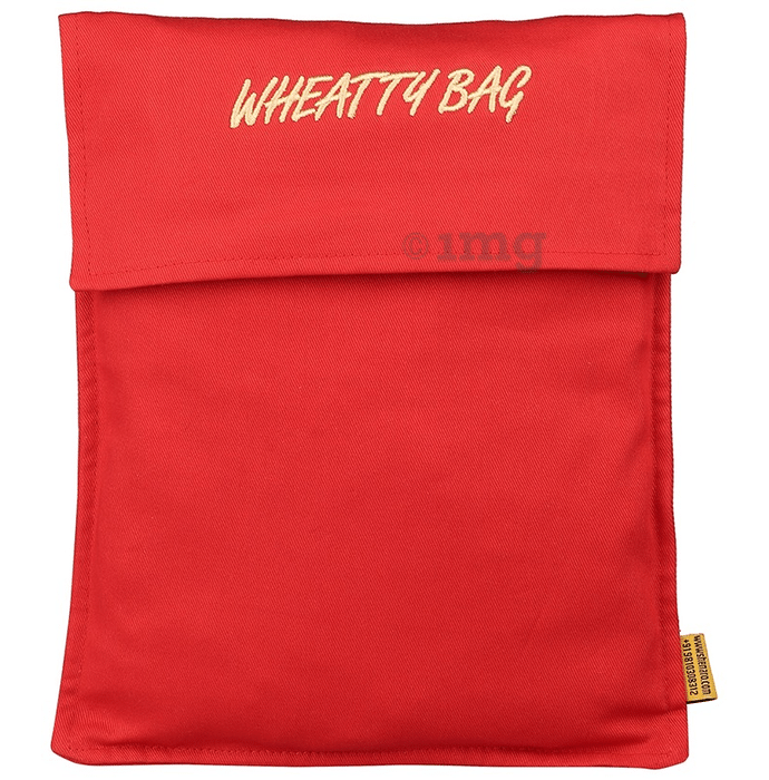 Shenaro Lifestyle's Cotton Organic and Eco-Friendly Pain Relief Wheat Bag Imperial Red