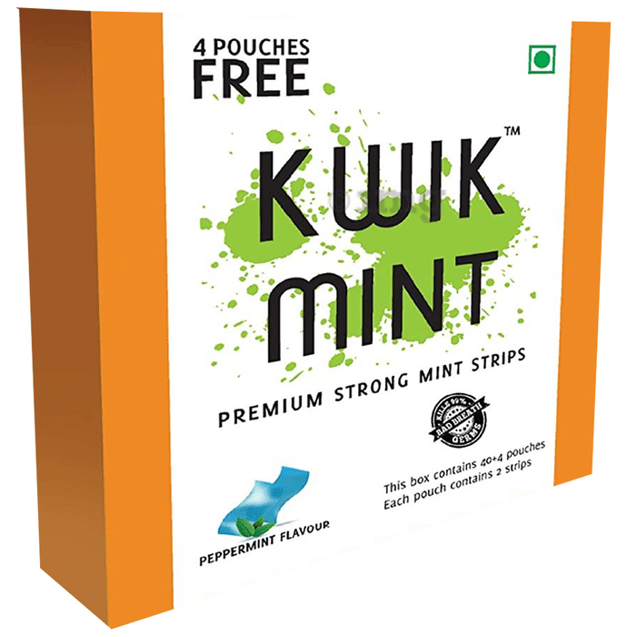 Kwik Mint Strip (88 Each) Peppermint