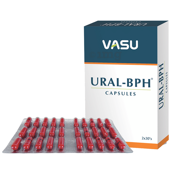 Vasu Ural-BPH Capsule for Urinary Tract Health