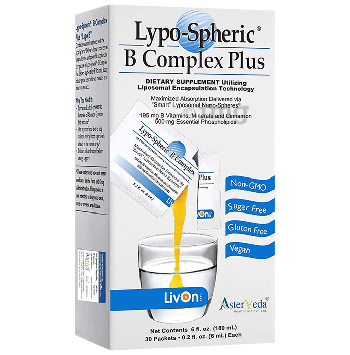 Livon Lypo-Spheric B Complex Plus Sachet (6ml Each)