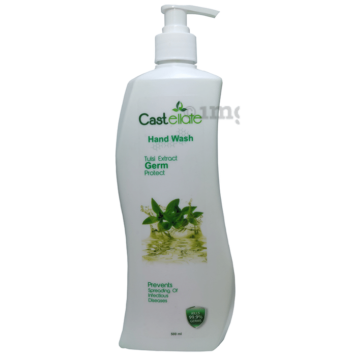 Castellate Hand Wash Tulsi Extract Germ Protect