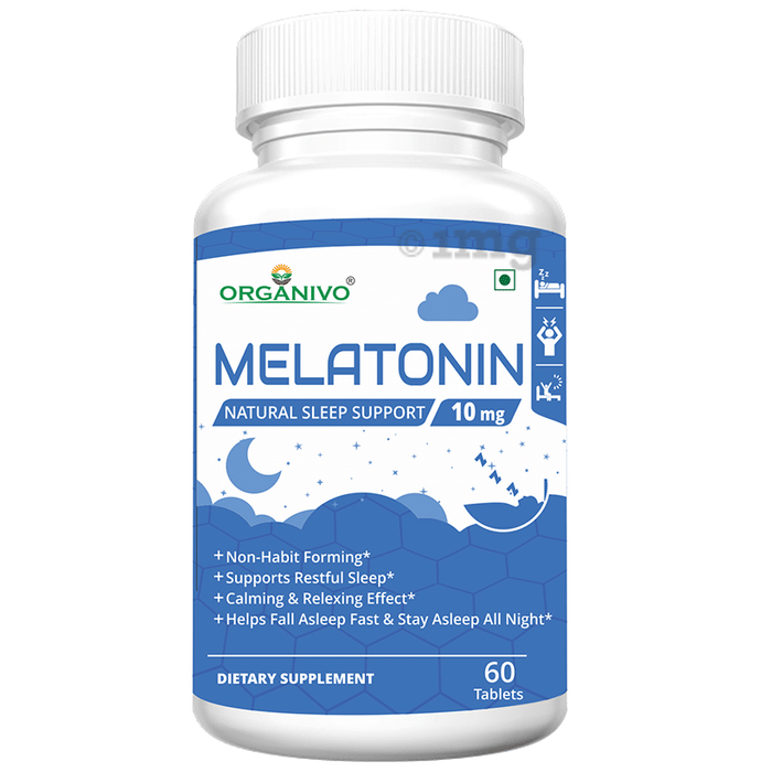 Organivo Melatonin Natural Sleep Support Tablet
