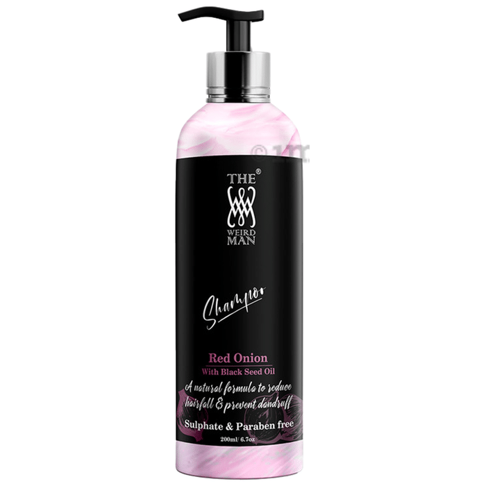 The Weird Man Shampoo Red Onion with Black Seed Oil
