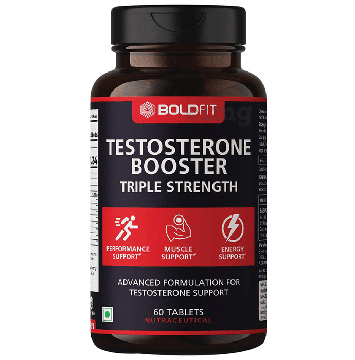 Boldfit Testosterone Booster Triple Strength Tablet