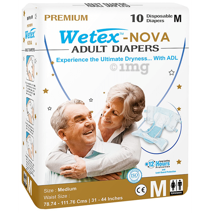 Wetex -Nova Premium Adult Diaper Medium