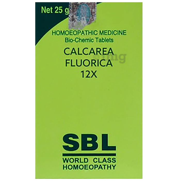 SBL Calcarea Fluorica Biochemic Tablet 12X